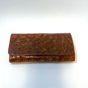 Genuine alligator women’s wallet